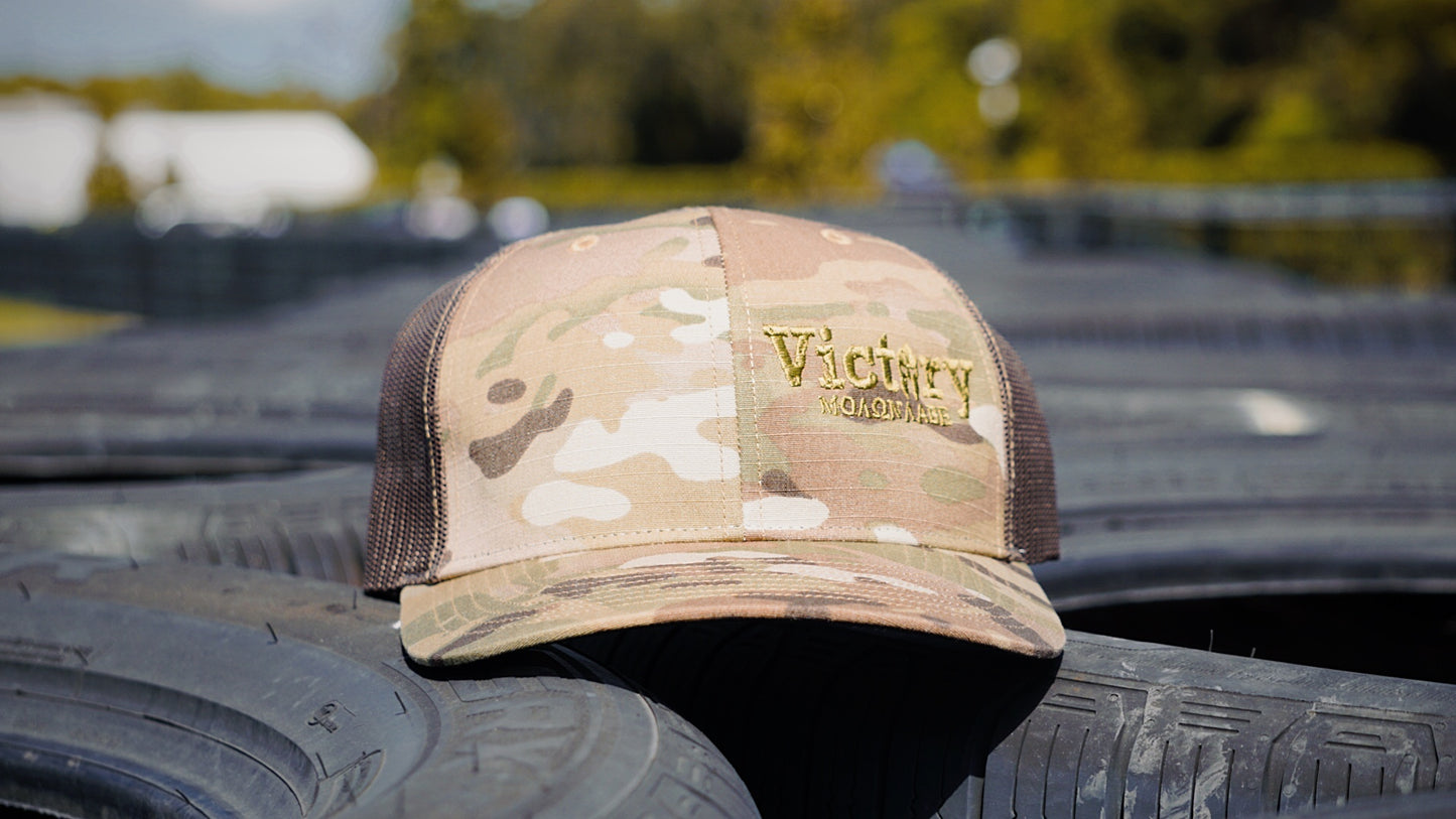 Richardson 112PM | Camo Printed Mesh Trucker US