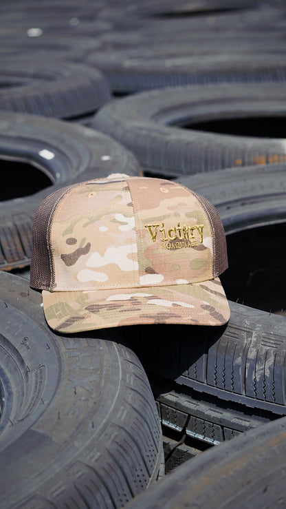 Richardson 112PM | Camo Printed Mesh Trucker US