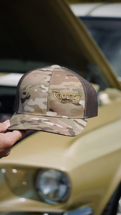 Richardson 112PM | Camo Printed Mesh Trucker US