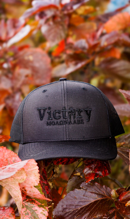 Richardson 112PM | BLK Mesh Trucker
