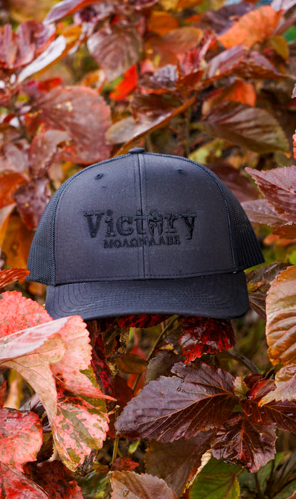 Richardson 112PM | BLK Mesh Trucker