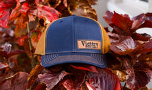 Richardson 112PM | BLK Hat BRN Mesh Trucker Victory Patch