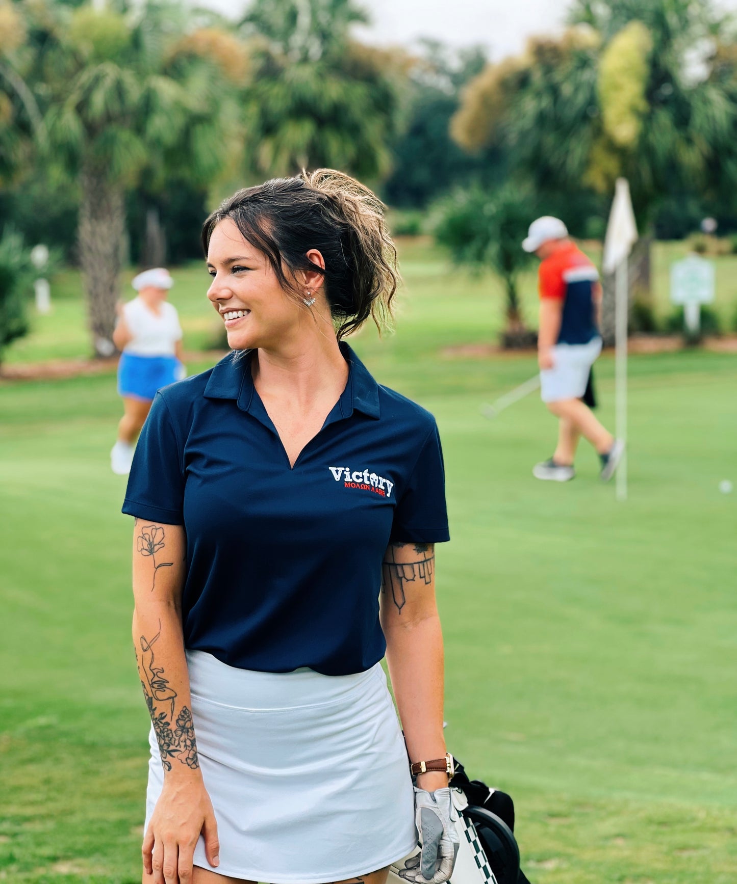 Nike Dri-Fit Micro Pique 2.0 Polo (Women's) - Victory