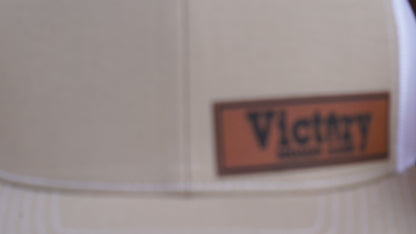 Richardson 112PM | Sand WHT Mesh Trucker Victory Patch